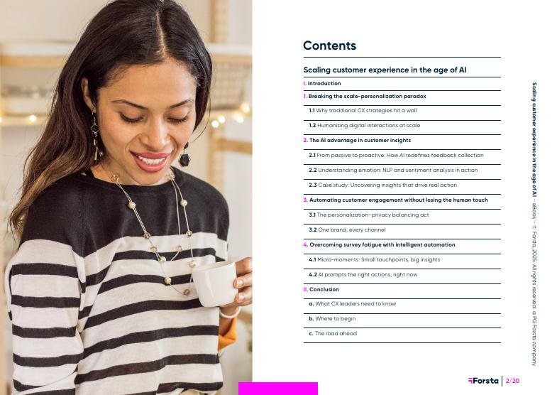 Forsta：2025年在人工智能时代提升客户体验报告（英文版）_第2页