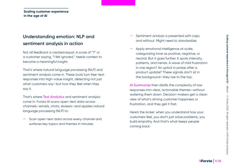 Forsta：2025年在人工智能时代提升客户体验报告（英文版）_第9页
