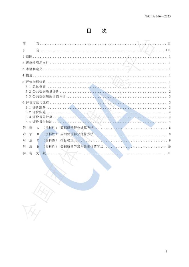 T/CIIA 056-2025 标准预览