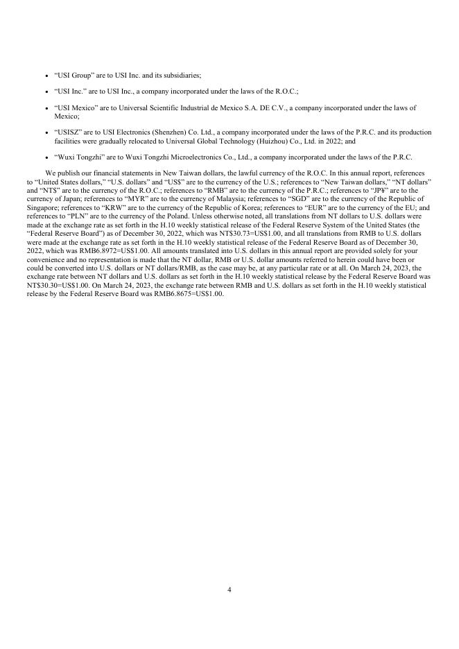 日月光控股ASE Technology Holding Co.,Ltd.（ASX）2022年20-F年度报告（英文版）_第7页