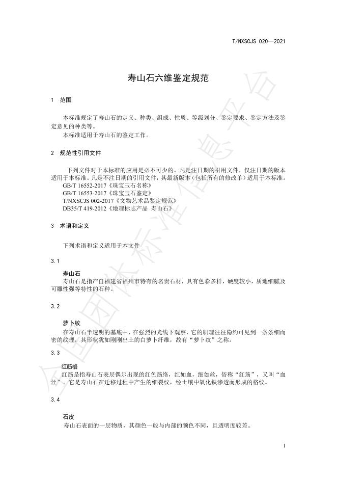T/NXSCJS 020-2021 标准预览