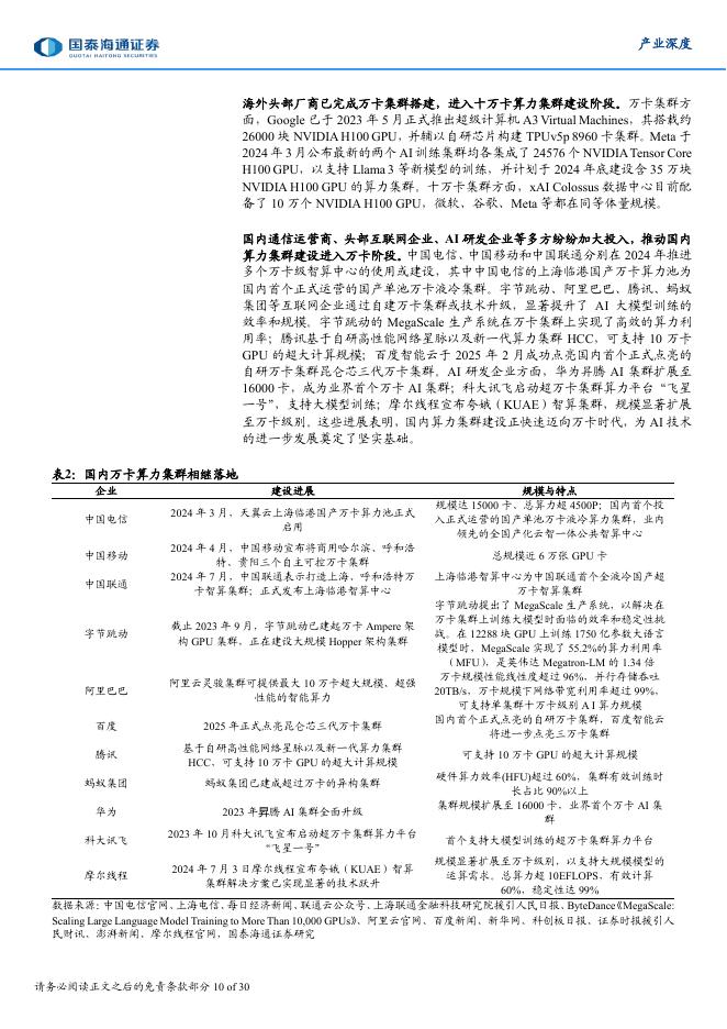 国泰海通证券：人工智能产业2025年中思考——扩张、效率、泛化_第10页