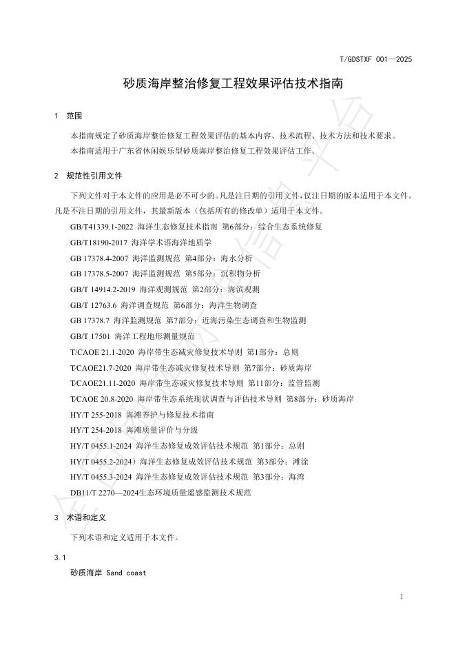 T/GDSTXF 001-2025 标准预览