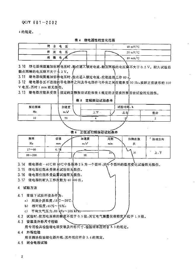 QC/T 681-2002 标准预览