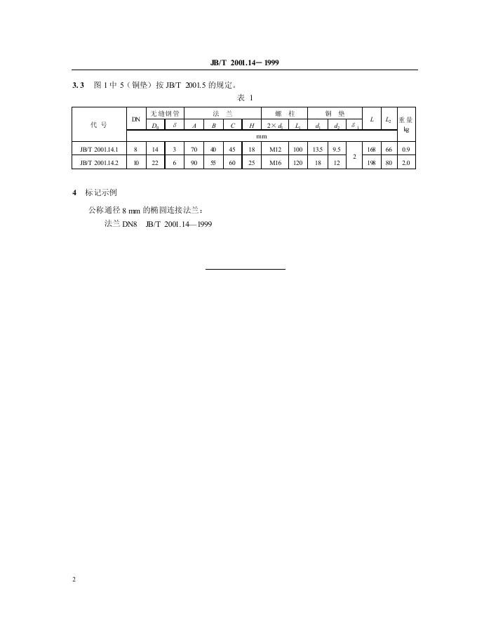 JB/T 2001.14-1999 标准预览