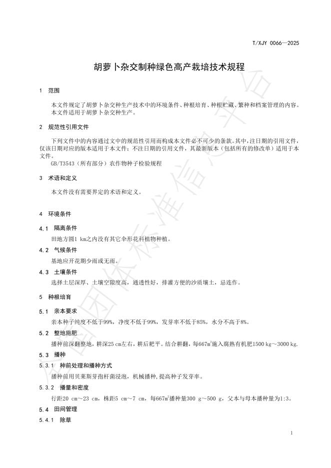 T/XJY 0066-2025 标准预览