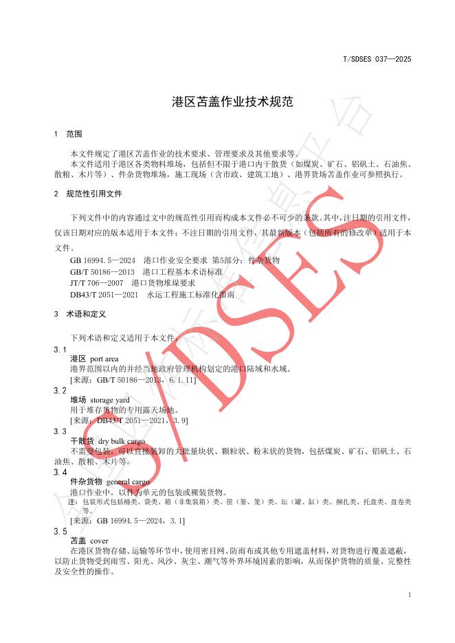 T/SDSES 037-2025 标准预览