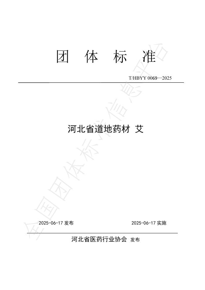 T/HBYY 0069-2025 标准预览