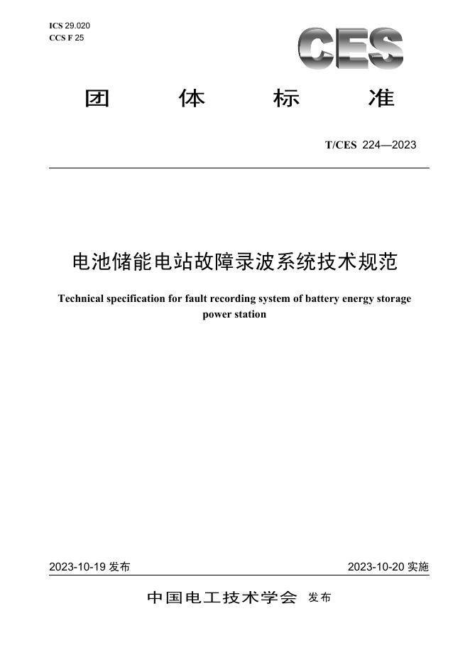 T/CES 224-2023 标准预览