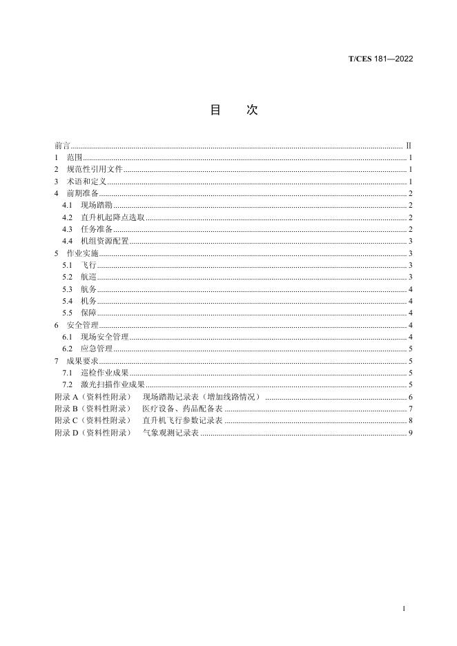 T/CES 181-2022 标准预览