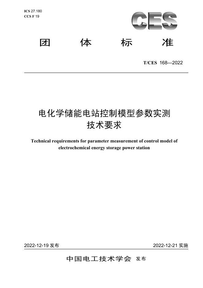 T/CES 168-2022 标准预览