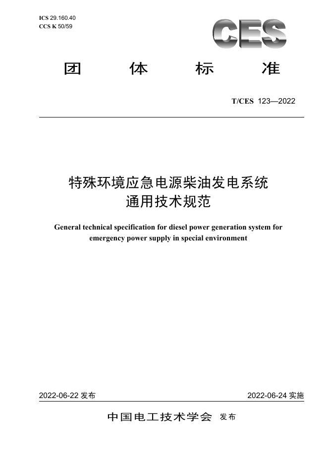 T/CES 123-2022 标准预览