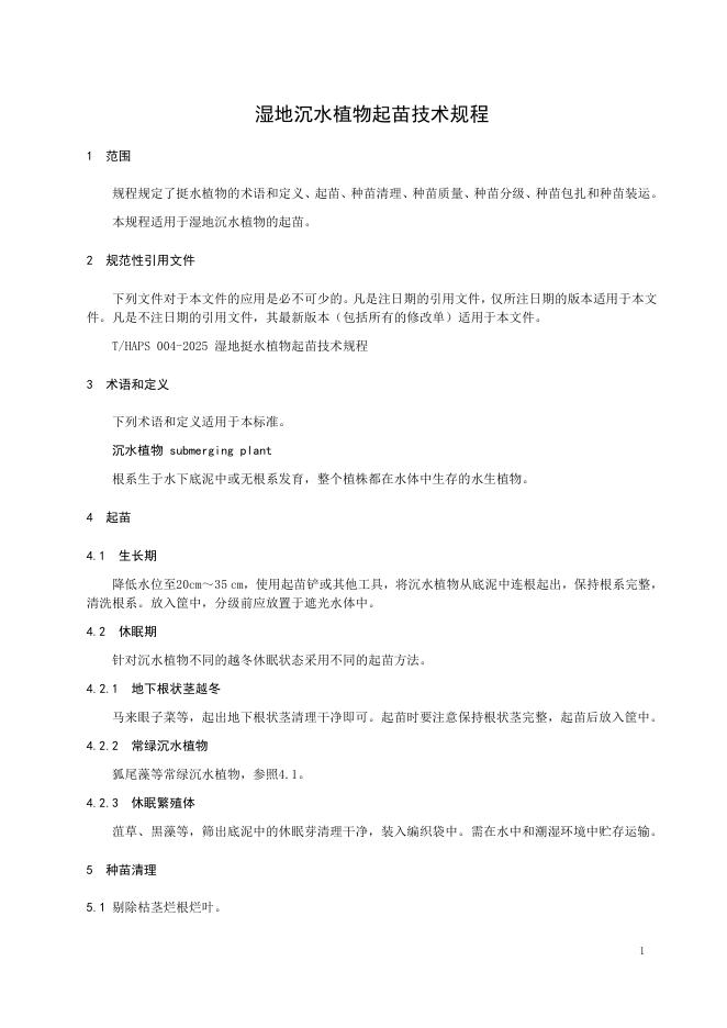 T/HAPS 007-2025 标准预览