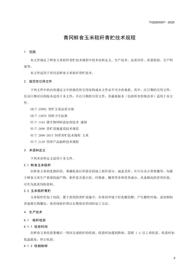 T/QGSX 007-2025 标准预览