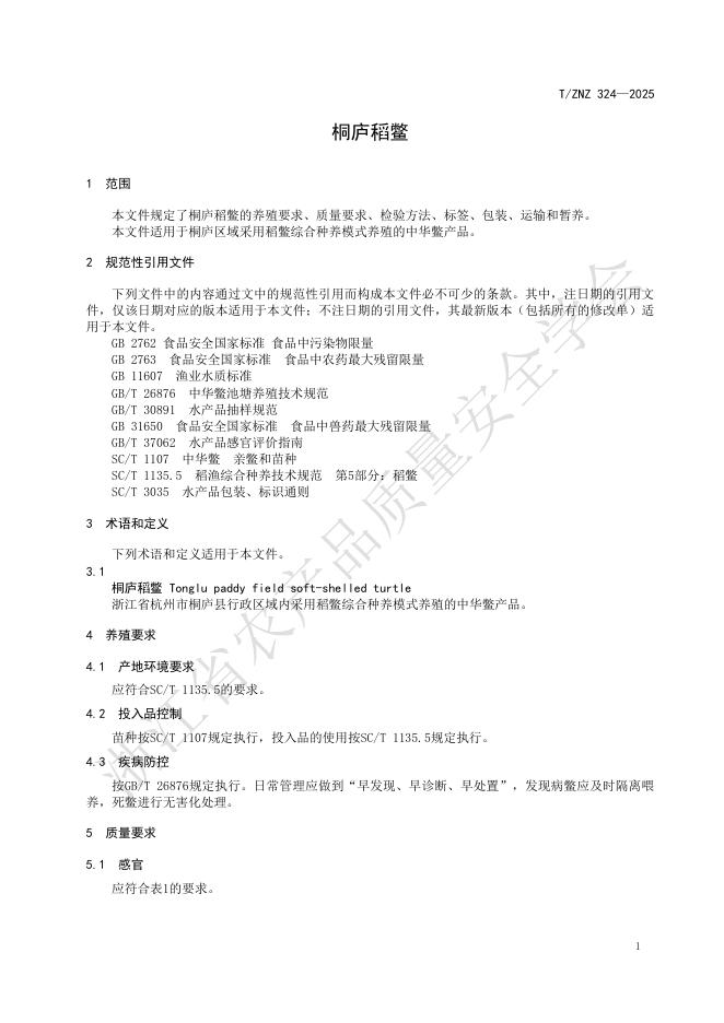 T/ZNZ 324-2025 标准预览