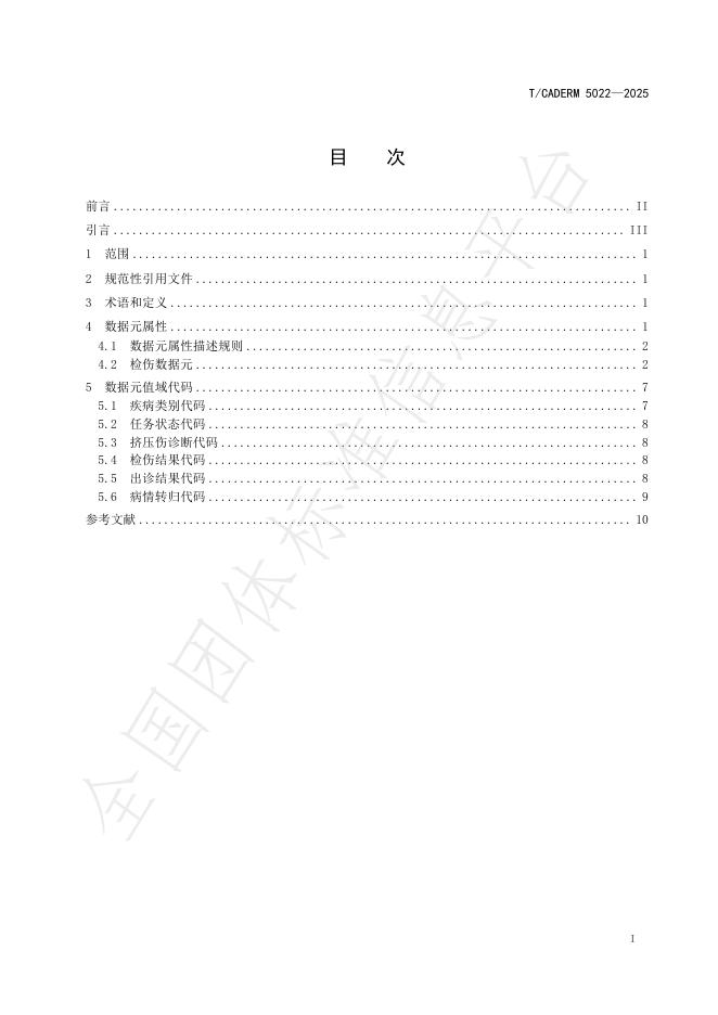 T/CADERM 5022-2025 标准预览