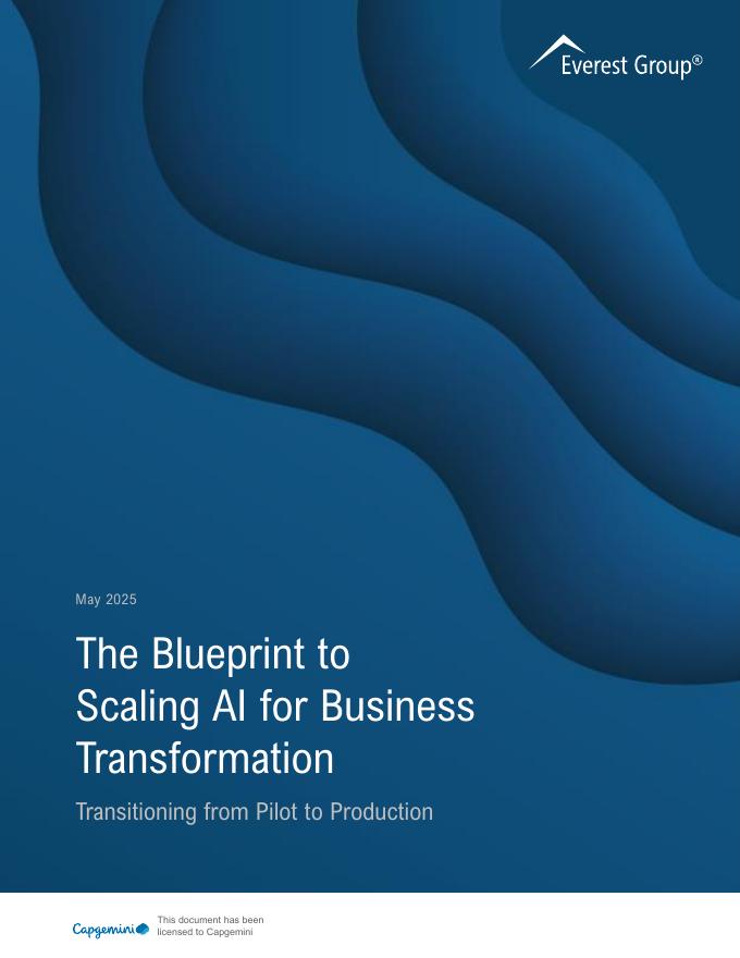 凯捷Capgemini：2025年扩展人工智能以实现业务转型的蓝图（英文版）_第3页