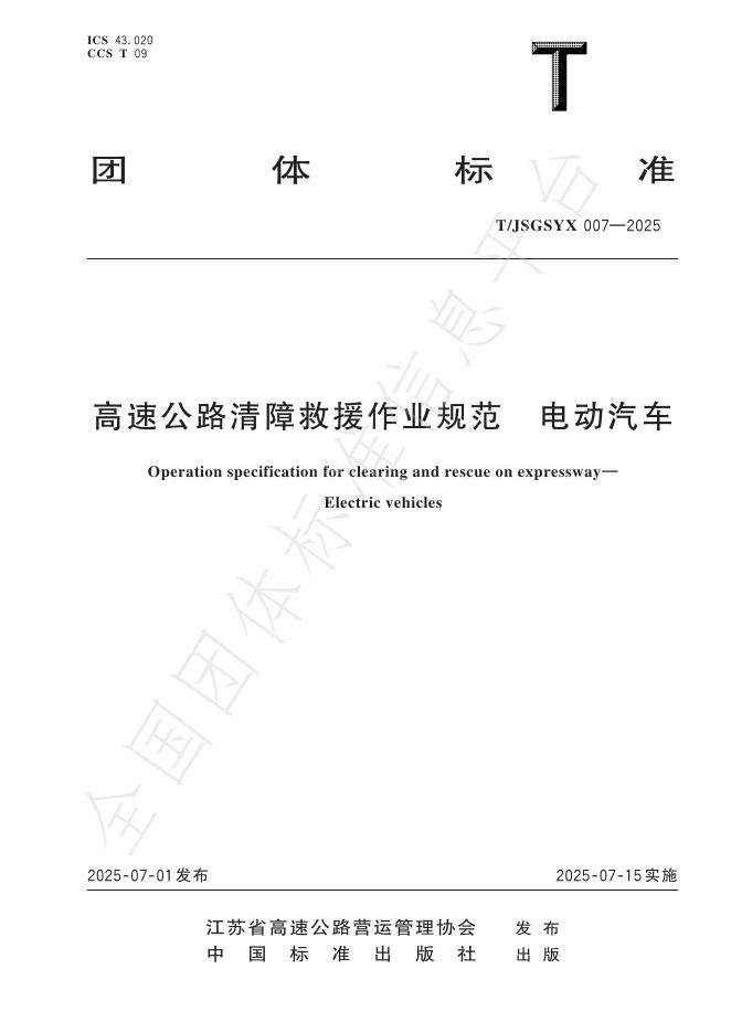 T/JSGSYX 007-2025 标准预览