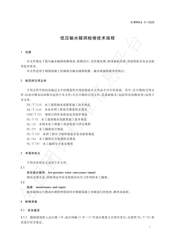 T/BWEA 3-2025 标准预览