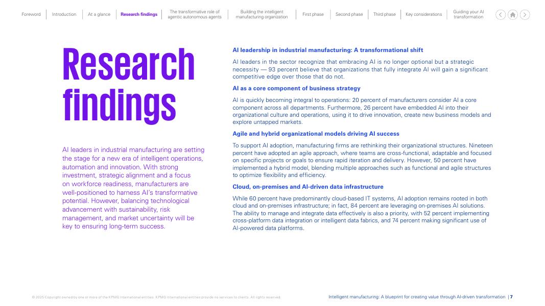 毕马威：2025年人工智能如何驱动制造业：从转型到价值创造的跃迁之旅报告（英文版）_第7页