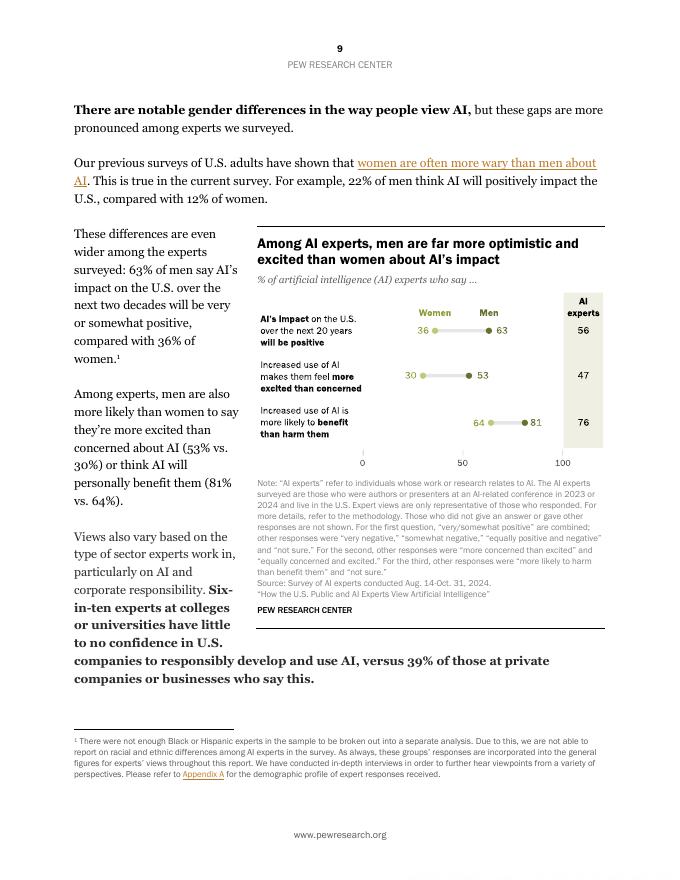 皮尤研究中心：2025年美国民众及AI专家对人工智能的看法调研报告（英文版）_第10页