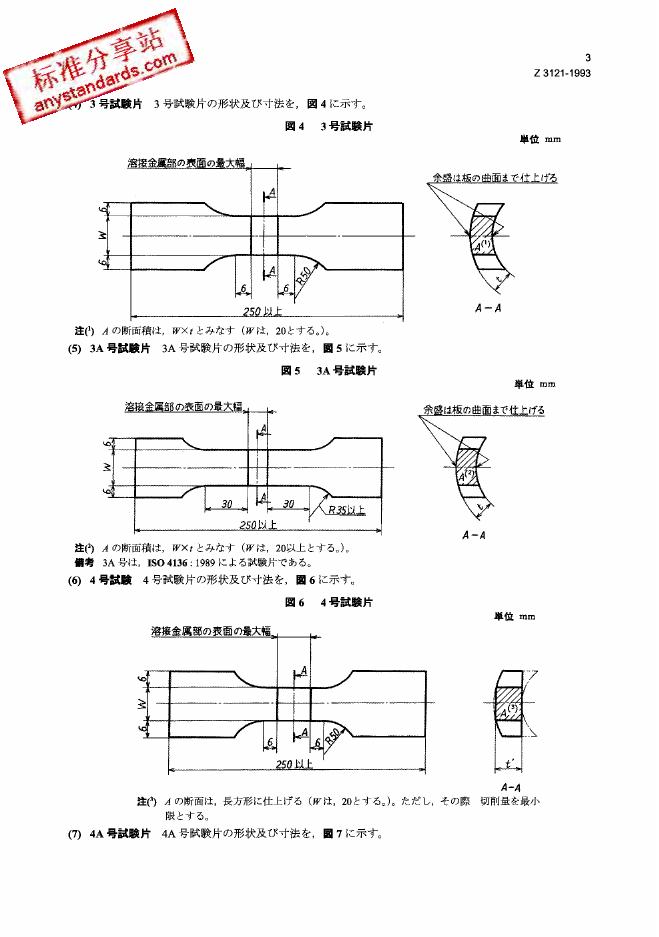 JIS Z3121-1990 标准预览