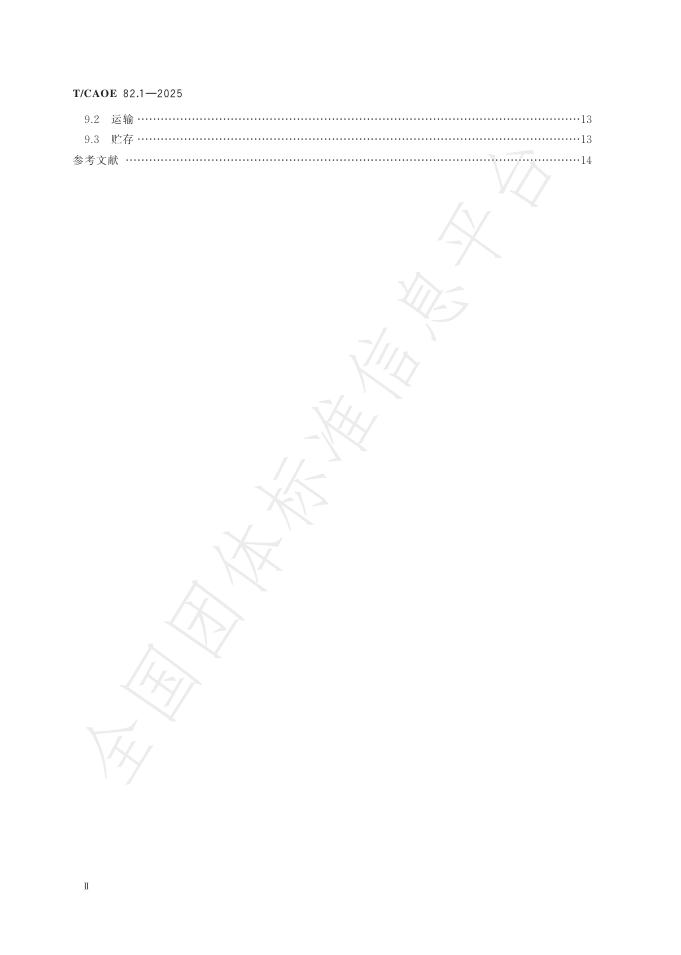 T/CAOE 82.1-2025 标准预览