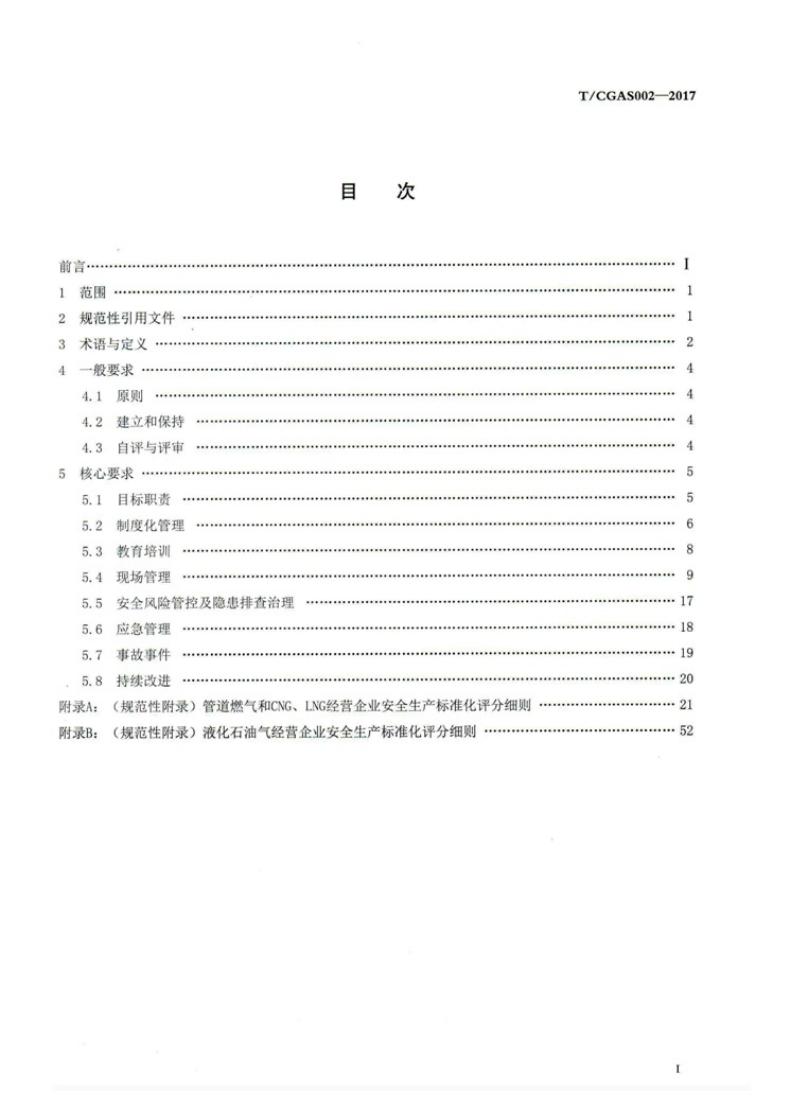 T/CGAS 002-2017 标准预览
