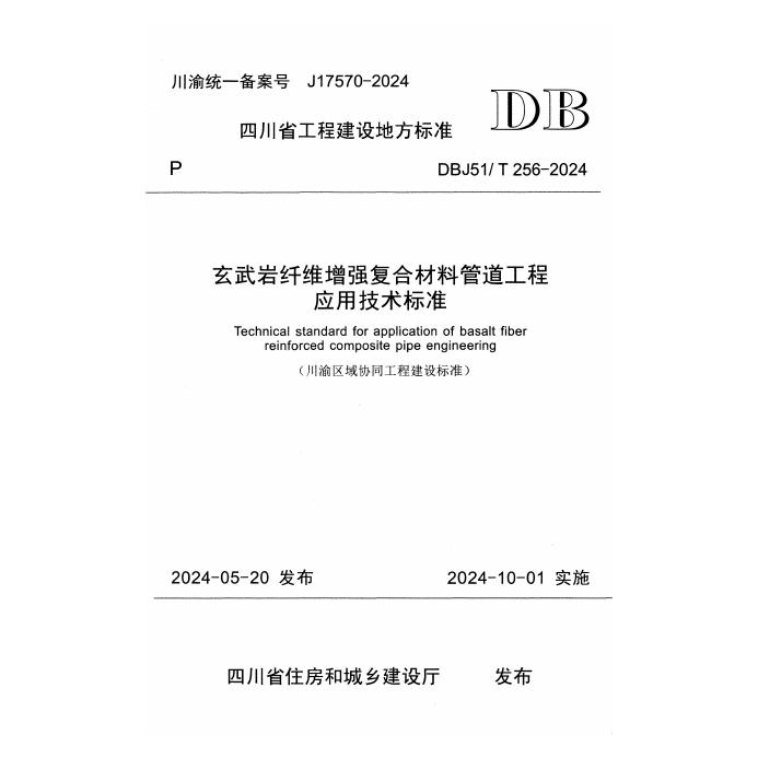 DBJ51/T 256-2024 标准预览