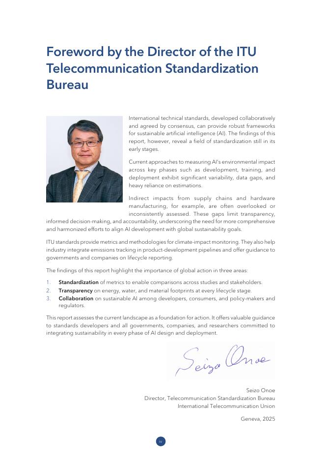 ITU国际电信联盟：2025年衡量重要性：如何评估人工智能的环境影响报告（英文版）_第6页