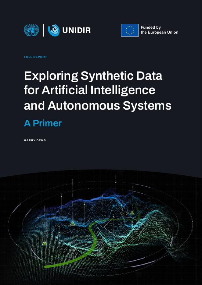 United：2023年探索<em>人工智能</em>和自主系统的合成数据入门指南报告（英文版） 海报