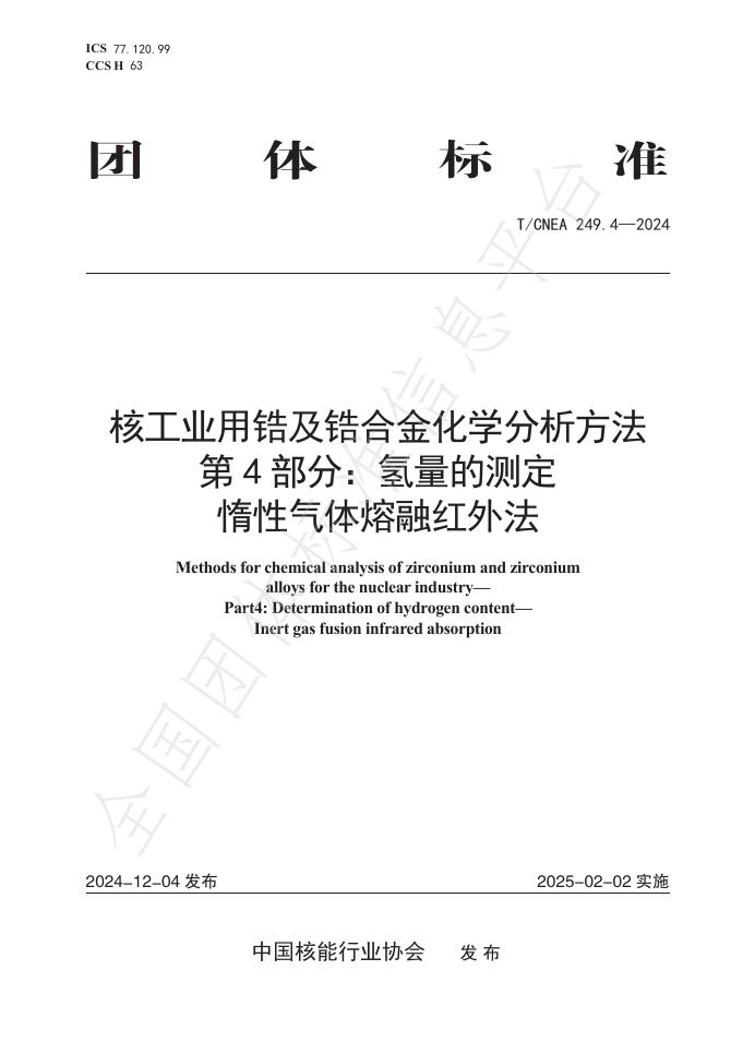 T/CNEA 249.4-2024 标准预览