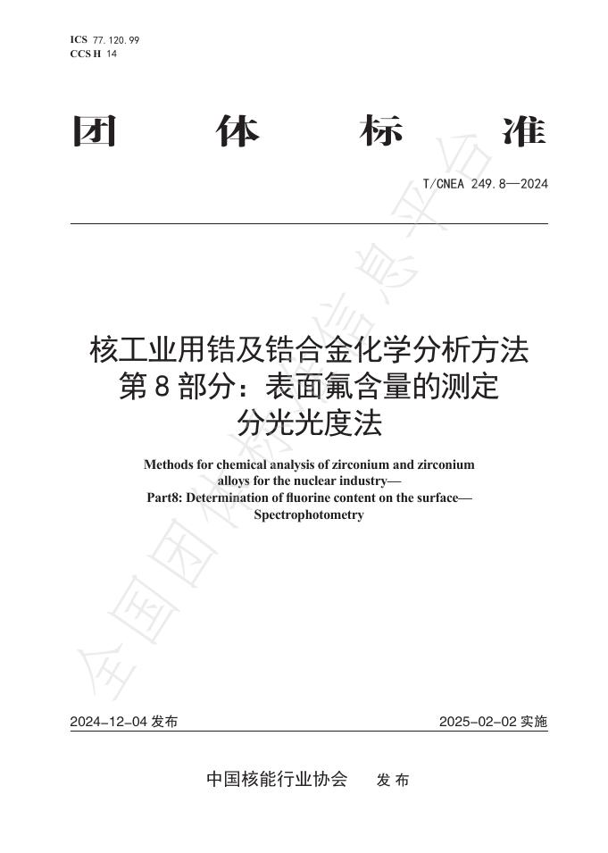 T/CNEA 249.8-2024 标准预览
