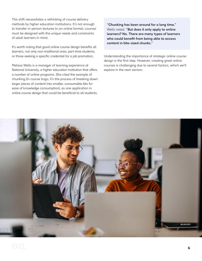 D2L：2025年在线学习的未来：如何为高等教育中的学生成功设计在线课程报告（英文版）_第6页