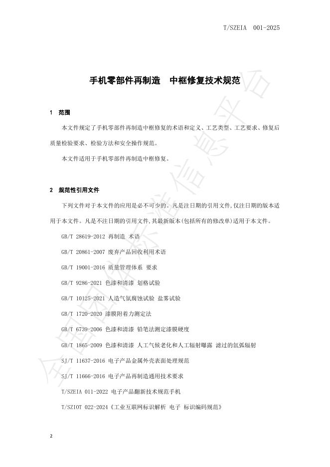 T/SZEIA 001-2025 标准预览