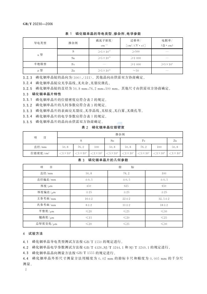 GB/T 20230-2006 标准预览
