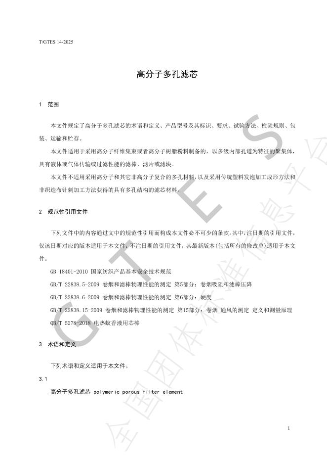 T/GTES 14-2025 标准预览