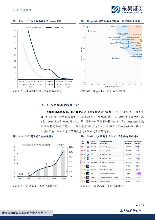 东吴证券：计算机行业深度报告：落实“人工智能+”，赋能千行百业_第6页