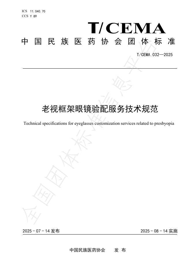T/CEMA 032-2025 document cover