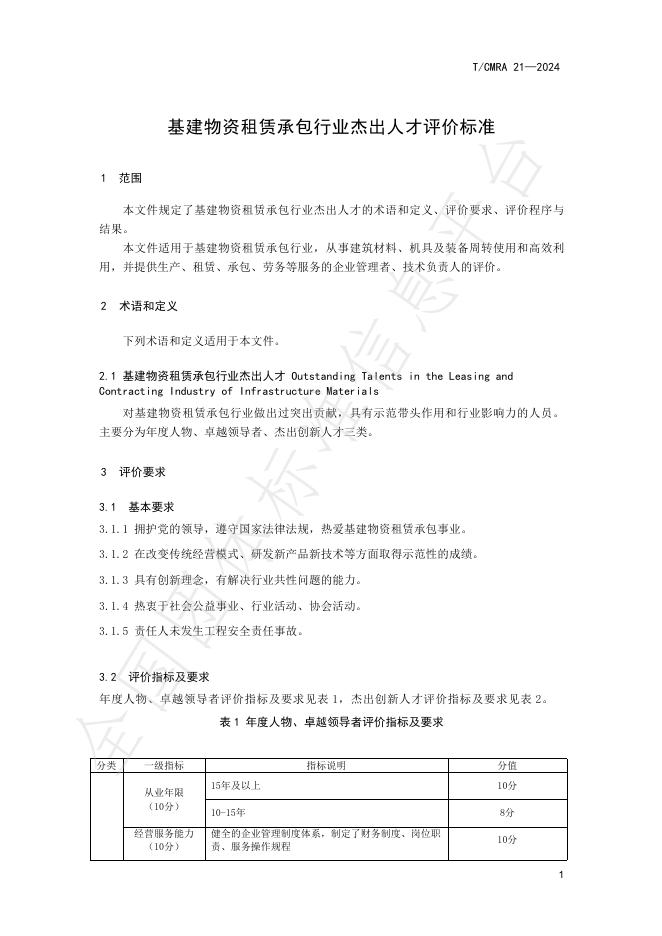 T/CMRA 21-2024 标准预览