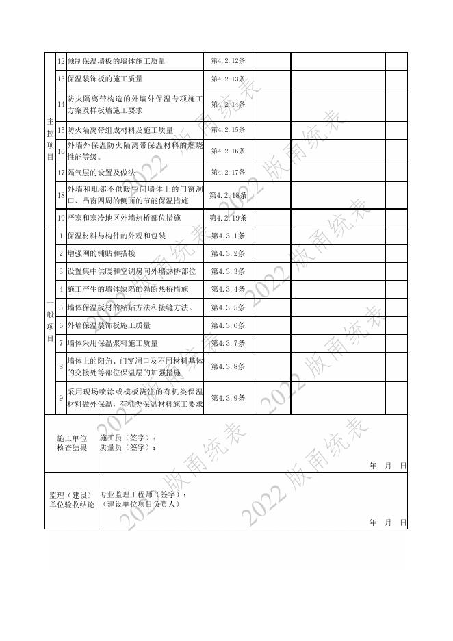 宁波市建设工程资料统一用表（2022版）房建分册（建筑节能）（C3-09）_第6页
