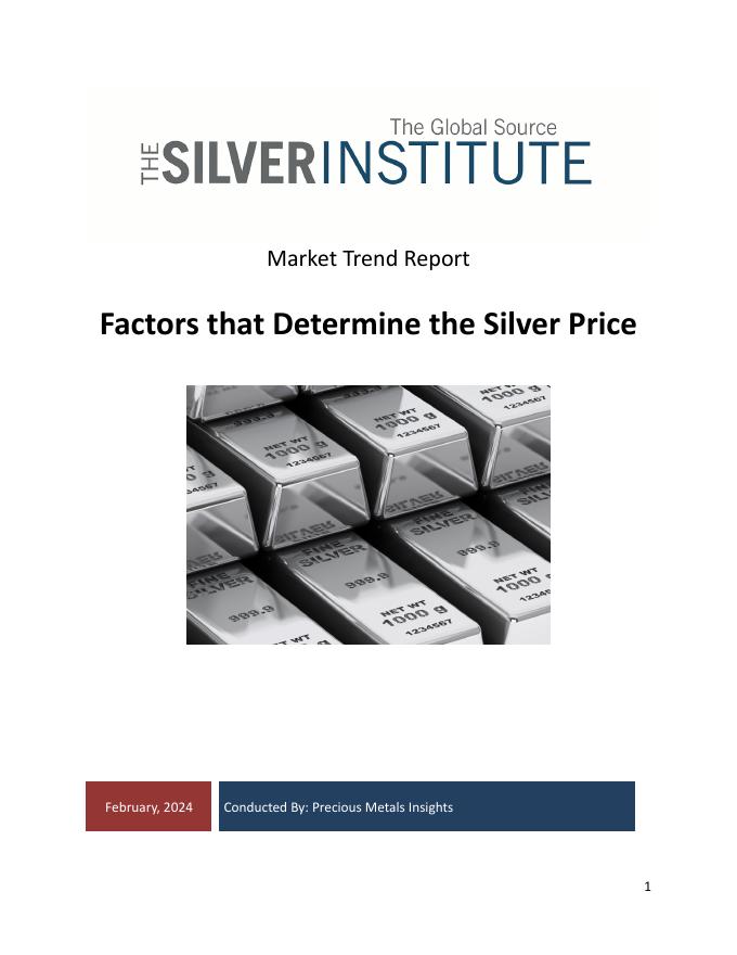 世界白银协会：2024年决定银价的因素报告（英文版）