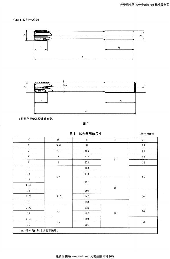 GB/T 4251-2004 标准预览