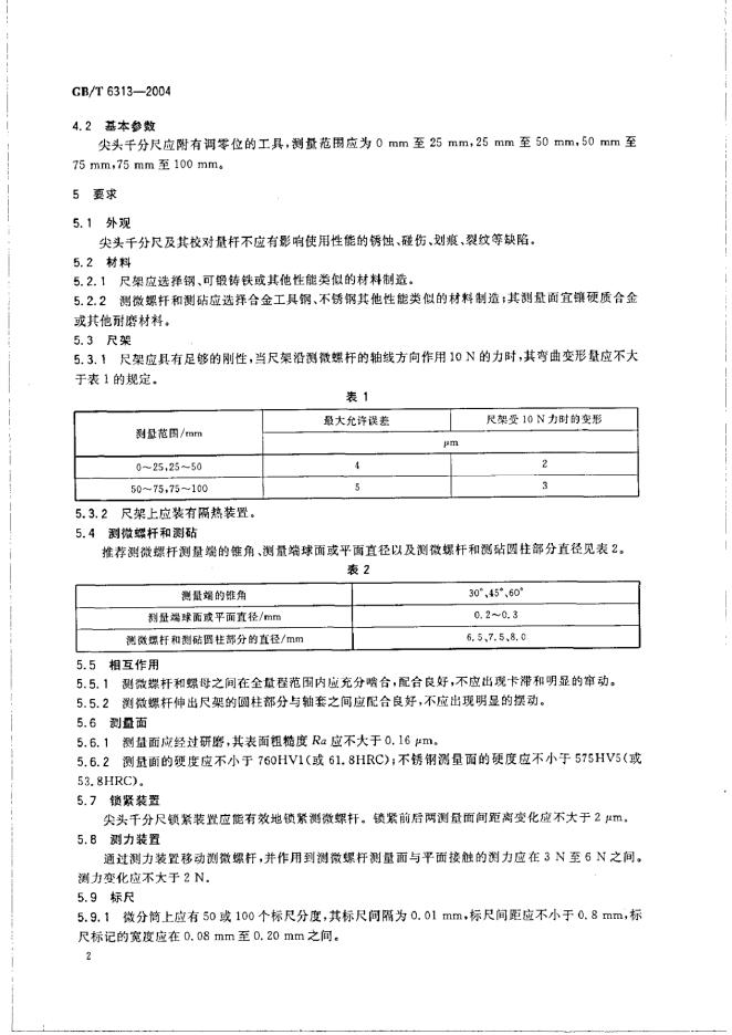 GB/T 6313-2004 标准预览