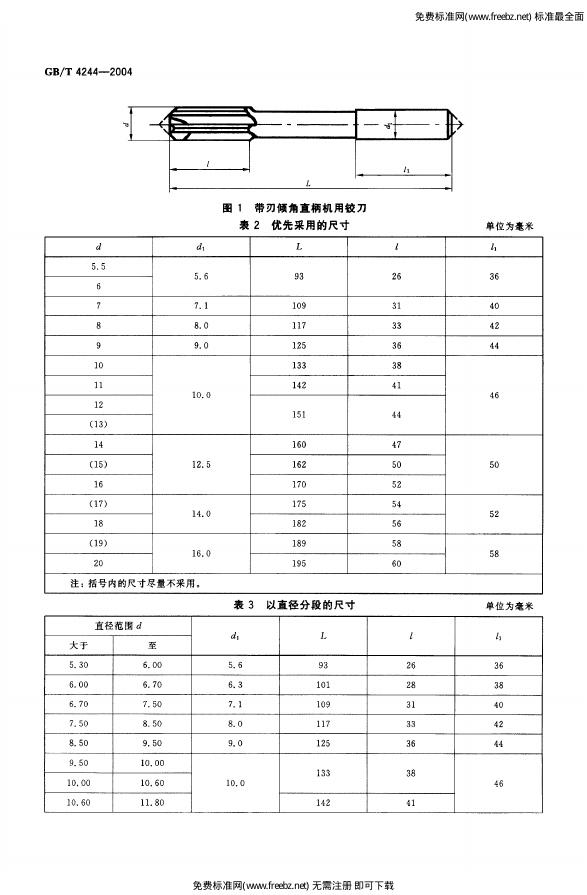 GB/T 4244-2004 标准预览