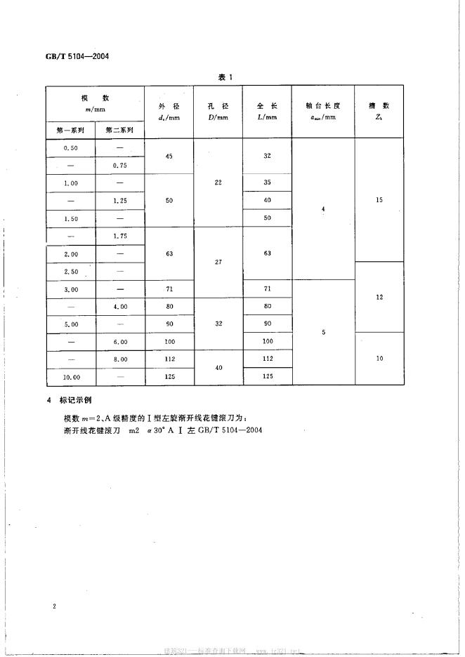 GB/T 5104-2004 标准预览
