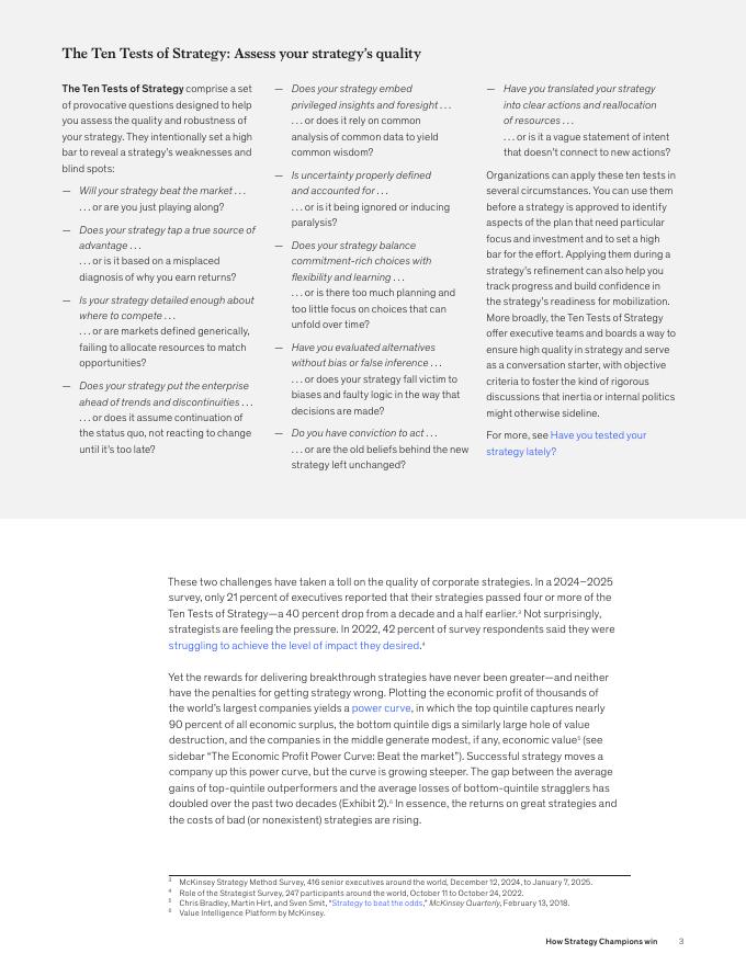 麦肯锡：2025年“战略冠军”企业致胜之道：战略设计、动员与执行研究报告（英文版）_第3页
