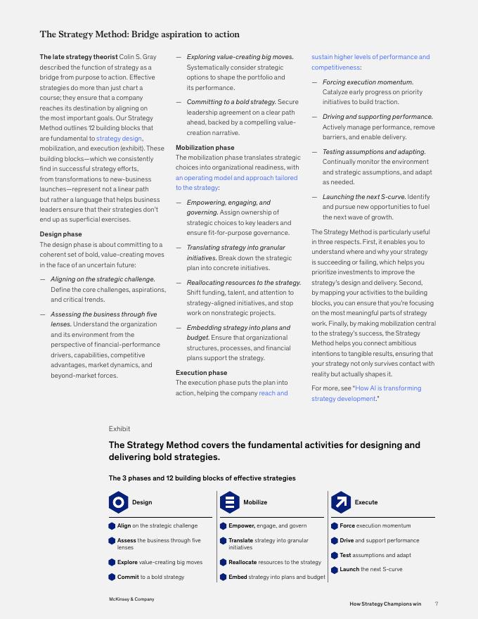 麦肯锡：2025年“战略冠军”企业致胜之道：战略设计、动员与执行研究报告（英文版）_第7页