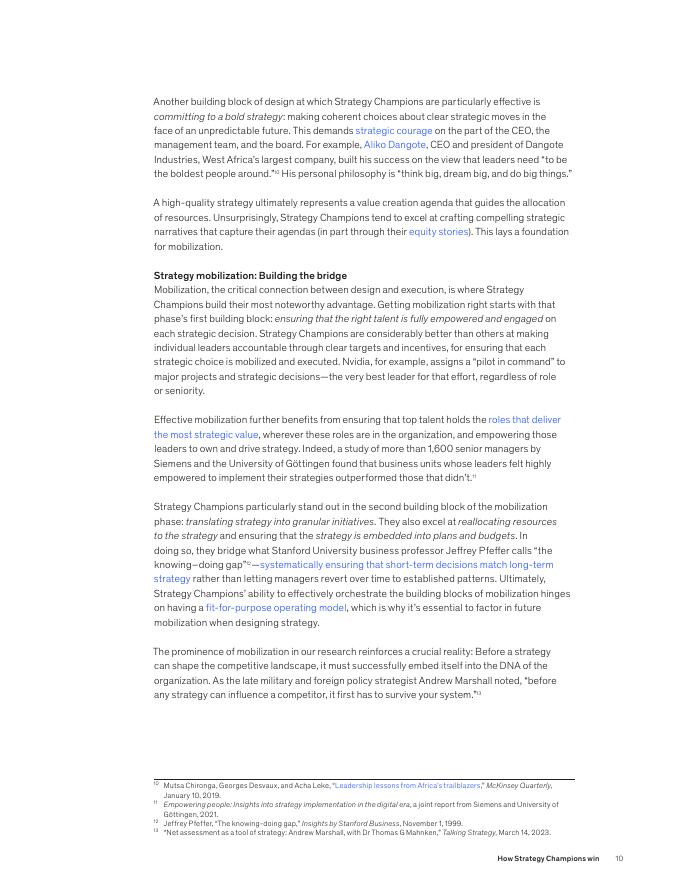 麦肯锡：2025年“战略冠军”企业致胜之道：战略设计、动员与执行研究报告（英文版）_第10页