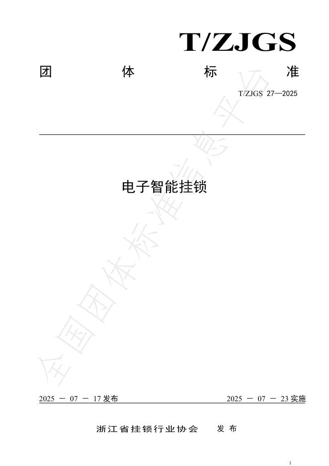 T/ZJGS 27-2025 标准预览